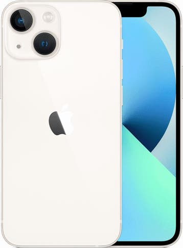 nieuwstaat Apple iPhone 13 mini (model 2021) wit 128GB + 12, Telecommunicatie, Ophalen of Verzenden, Zo goed als nieuw