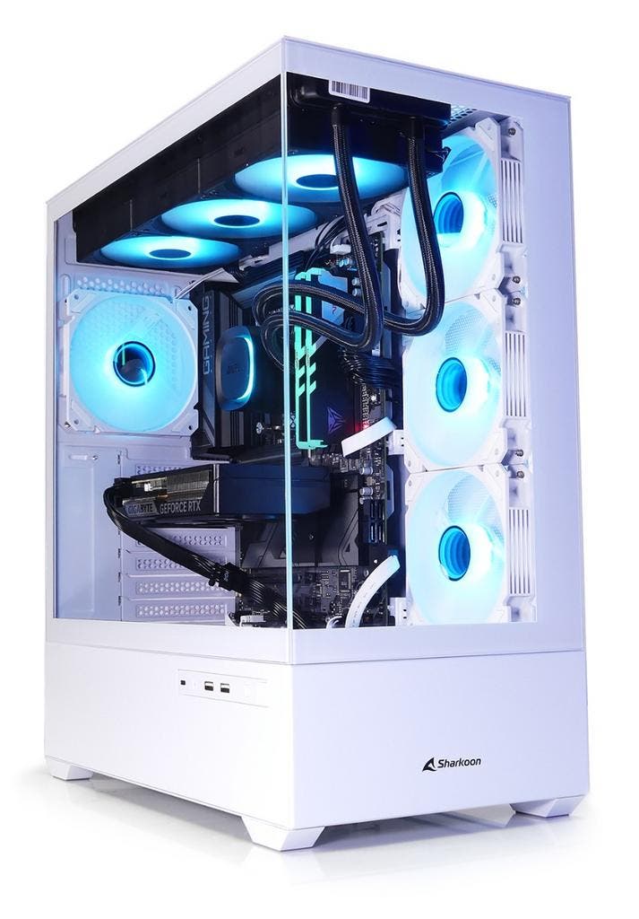 AMD Ryzen 7 8700 High-End Game PC WATERKOELING - RTX 5070..., Computers en Software, Desktop Pc's, Nieuw, Ophalen of Verzenden