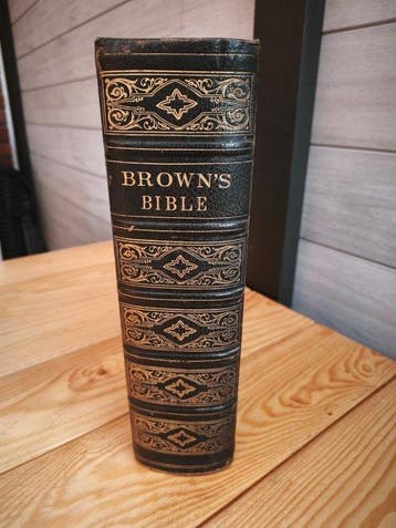 Brown’s Self-Interpreting Bible - 1870