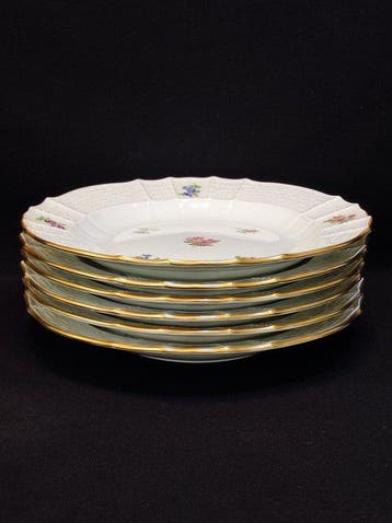 Meissen - Bord (6) - Ø 20,4 cm 6er Set Vorspeiseteller