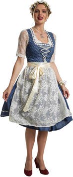 2dekans | Dressforfun Midi-Dirndl Kleinwalsertal model 2 XXL, Ophalen of Verzenden, Nieuw