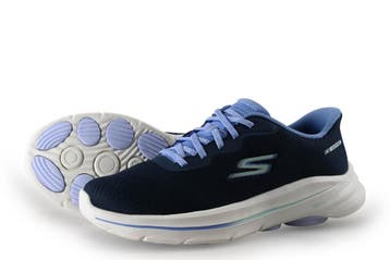 Skechers Instappers in maat 39 Blauw, Kleding | Dames, Schoenen, Skechers, Instappers, Zo goed als nieuw, Verzenden