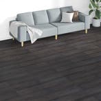 vidaXL Vloerplanken 18 pcs Donkergrijs 5,26 m² PVC, Verzenden, Nieuw