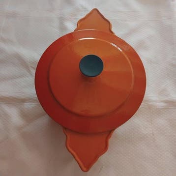 Couzances - Le Creuset - Braadpan - Geëmailleerde font -, Antiek en Kunst