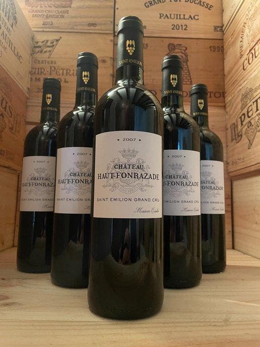 2007 Château Haut Fonrazade - Saint-Émilion Grand Cru - 6, Collections, Vins