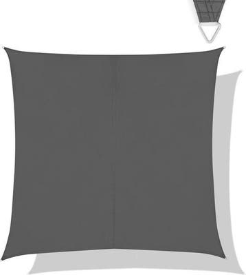 2dekans | VONROC Premium Schaduwdoek - Vierkant - 360x360 cm, Ophalen of Verzenden, Nieuw