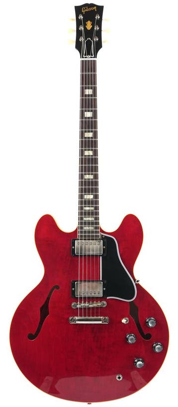 Gibson Custom 1964 ES335 Reissue Sixties Cherry VOS, Musique & Instruments, Verzenden