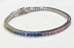 Zonder minimumprijs - Armband Zilver - 3.84ct. tw. Gemengde, Nieuw
