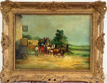 James Pollard (1792/97-1867), Manner of - A coaching scene