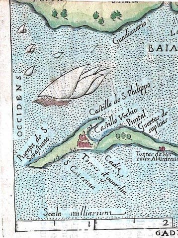 Spanje - Cadiz; Ortelius / Turrini - Gades - 1655, Boeken, Nieuw