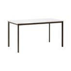 &tradition Drip Hw59 Tafel Laminaat Aluminium Wit - Eettafel, Huis en Inrichting, Verzenden, Zo goed als nieuw, Metaal, 100 tot 150 cm