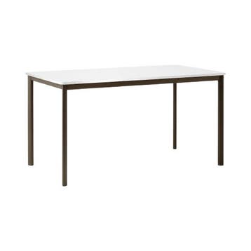 &tradition Drip Hw59 Tafel Laminaat Aluminium Wit - Eettafel, Verzenden, Zo goed als nieuw, Metaal, 100 tot 150 cm