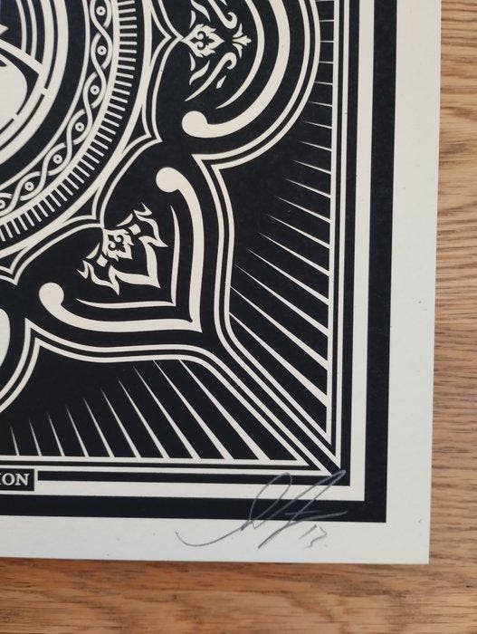 Shepard Fairey (OBEY) (1970) - Hi-Fi Lotus (artist proof) No, Antiek en Kunst, Kunst | Designobjecten