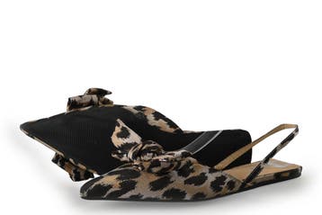 Sacha Slingbacks in maat 41 Panter, Kleding | Dames, Overige kleuren, Verzenden, Sacha, Gedragen