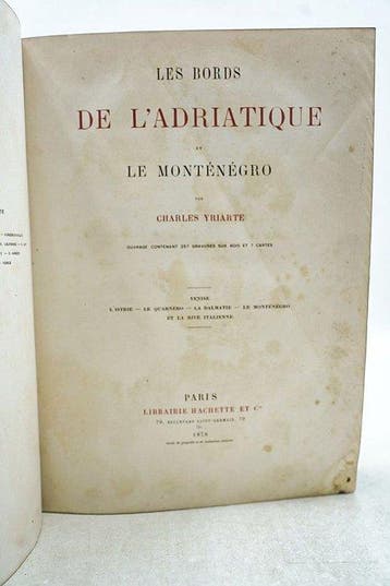 Charles Yriarte - Les Bords de lAdriatique et le Monténégro