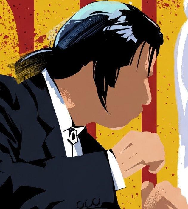 Kleury.art - Pulp Fiction: The Dance” by Kleury.art (1/5), Verzamelen, Film en Tv