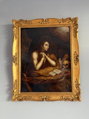 European School (XVII) - Maria Magdalena na Domenico, Antiek en Kunst
