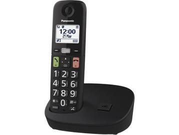 Veiling - Panasonic KX-TGU110EXB digitale draadloze telefoon, Nieuw