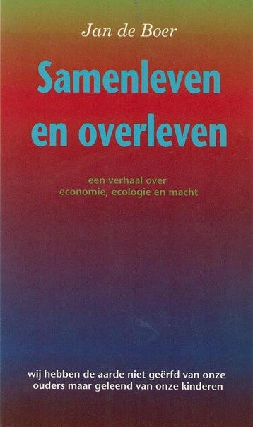 Samenleven en overleven - de Boer, Verzenden, Nieuw