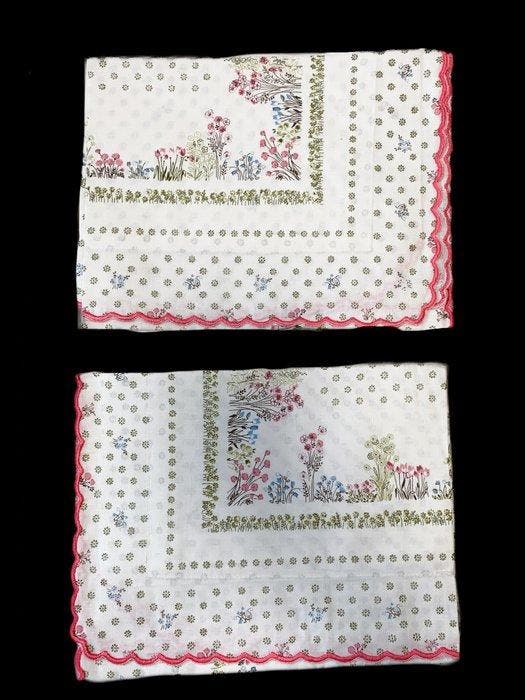 Drap de lit (4) - 240 cm - 268 cm, Antiquités & Art, Tapis & Textile