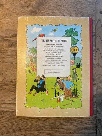 Tintin - König Ottokars Zepter - German 2. Auflage - 1 Album, Livres