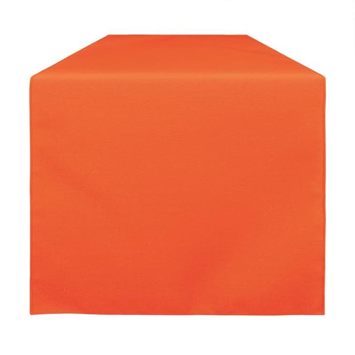 Tafellopers Tangerine Oranje 30x132cm Treb SP, Huis en Inrichting, Keuken | Textiel, Overige typen, Overige kleuren, Nieuw, Verzenden