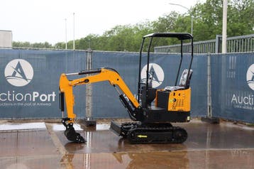 Veiling: Minigraver JPC HT12 Diesel 2025 Nieuw, Ophalen