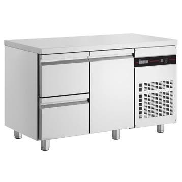Koelwerkbank | 270L | 1 Deur (1/1 GN) + 2 Laden | 0°C/+10°C, Verzenden, Nieuw in verpakking