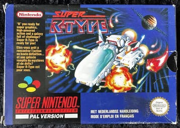 Super R-Type Nintendo SNES Boxed PAL, Games en Spelcomputers, Verzenden, Nieuw
