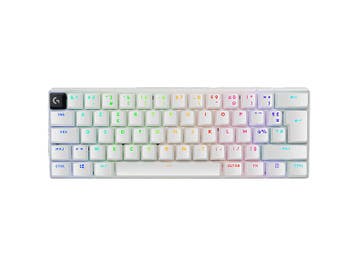 Logitech - Gaming toetsenbord - Azerty - Wit, Verzenden