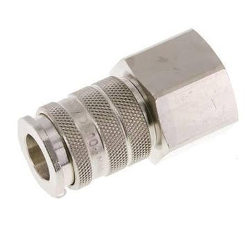 Laiton nickelé Coupleur pneumatique DN 10 Douille G 3/4, Bricolage & Construction, Verzenden