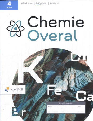 havo 4 scheikunde / Chemie Overal / FLEX boek 9789001045654, Boeken, Verzenden, Gelezen