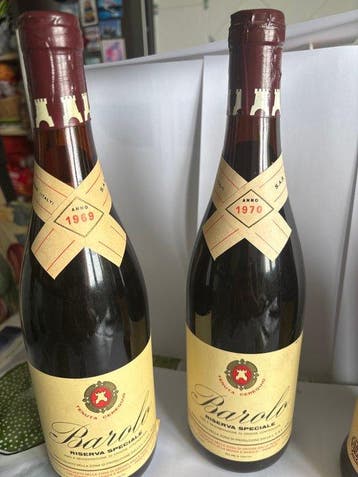 1969 , 1970 Tenuta Cerequio, & 1975 Bosca - Barolo Riserva -, Verzamelen, Nieuw