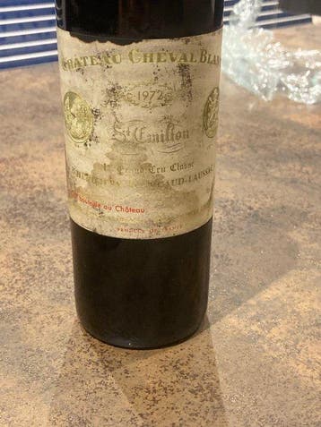 1972 Chateau Cheval Blanc - Saint-Émilion 1er Grand Cru, Nieuw
