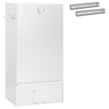 vidaXL Rookoven 3 st 44,5 x 29 x 83 cm Verzinkt staal zilver, Verzenden