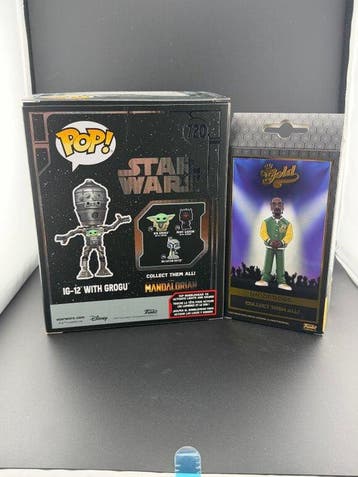Funko - Funko Pop - Mixed Lot - Star Wars IG-12 With Grogu