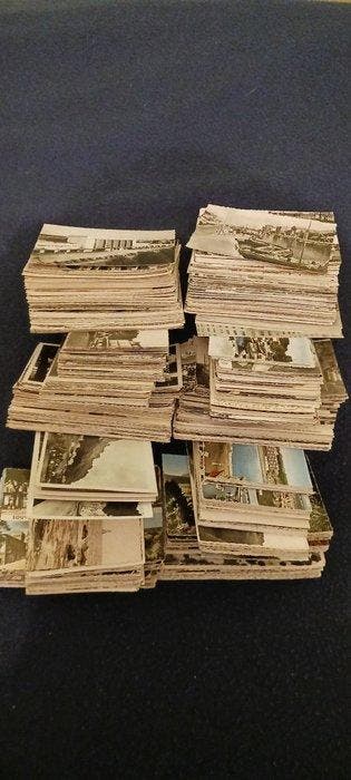 France - Carte postale (1000) - 1950-1970, Gelopen