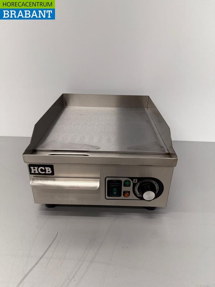HCB Plaque de gril en acier inoxydable Lisse 36 cm 230V, Zakelijke goederen, Horeca | Overige, Verzenden