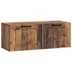 vidaXL Wandmontage TV-kast Oud hout 78,5 x 31 x 30 cm, Huis en Inrichting, Verzenden, Nieuw