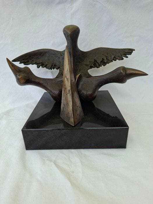 Roland Monteyne (1932-1993) - Vogelvlucht, Antiek en Kunst, Kunst | Designobjecten