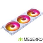 PHANTEKS M25 Gen2 PWM D-RGB 3-Pack 140mm White, Verzenden, Nieuw
