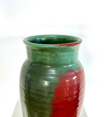 made in Chechislovakia - Vase - Céramique - Enseigne de vase
