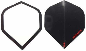 ABC Darts – 2Tone - Side Zwart En Wit, Sport en Fitness, Darts, Ophalen of Verzenden, Nieuw, Overige typen