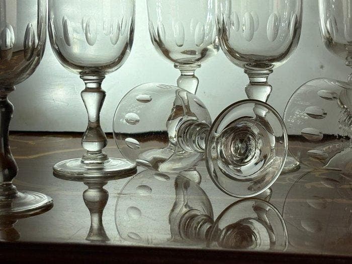 Val Saint Lambert, zeer mooie antieke model prince galle, Antiek en Kunst, Antiek | Glaswerk en Kristal