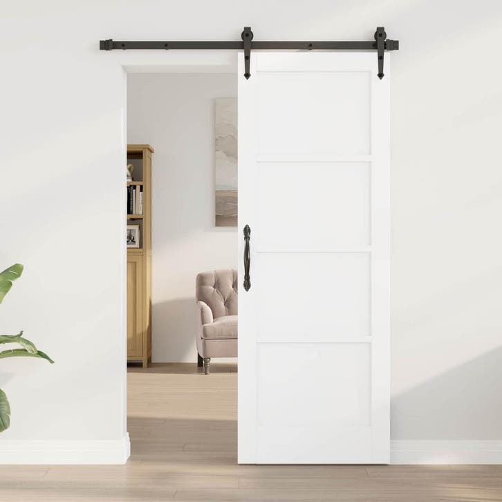 vidaXL Interne Deur 73,5 x 198,5 cm Multiplex Wit, Doe-het-zelf en Bouw, Deuren en Vliegenramen, Nieuw, Verzenden