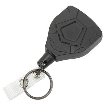 Fako Bijoux - 2x Robuuste Uittrekbare Sleutelhanger Met, Verzenden, Nieuw