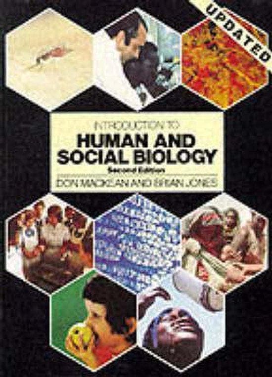 Introduction to Human and Social Biology - Mackean, Boeken, Overige Boeken, Verzenden