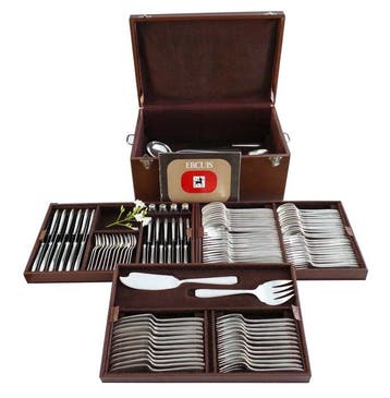 Ercuis - Bestekset voor 12 personen (118) - Model Carthage -