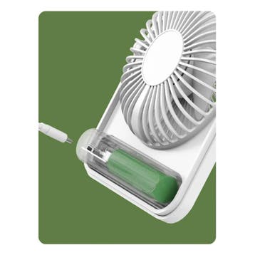 F10 Mini Ventilator - 5 Standen - Draagbare Fan USB, Verzenden, Nieuw