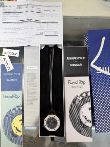 Swatch - Audemars Piguet x Swatch - Royal Pop - Ocho Negro -